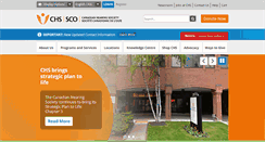 Desktop Screenshot of chs.ca